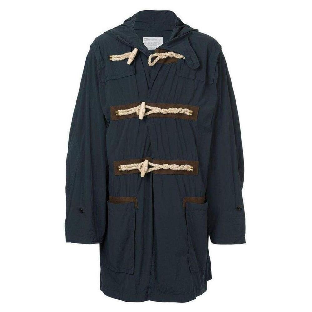 Kolor - Kolor Blue Oversized Duffle Coat - JP 4